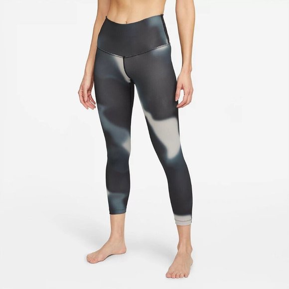 Nike Yoga High-Waisted 7/8 Gradient-Dye Leggings Woman's Size xs $70 DM7015-070 - Picture 1 of 6